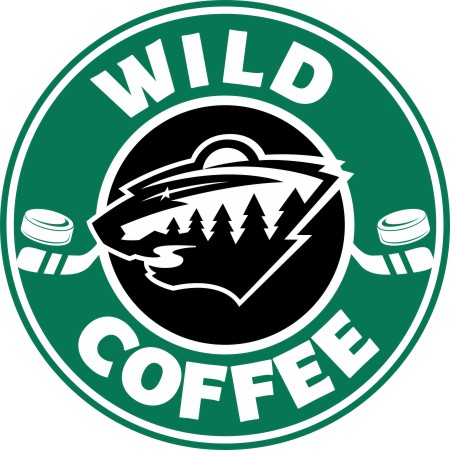 Minnesota Wild Starbucks Coffee Logo iron on paper